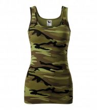 Camo Triumph top dámsky camouflage green