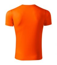 Pixel tričko unisex neon orange