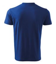 V-neck 102 tričko unisex kráľovské modré