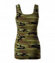 Camo Triumph top dámsky camouflage green